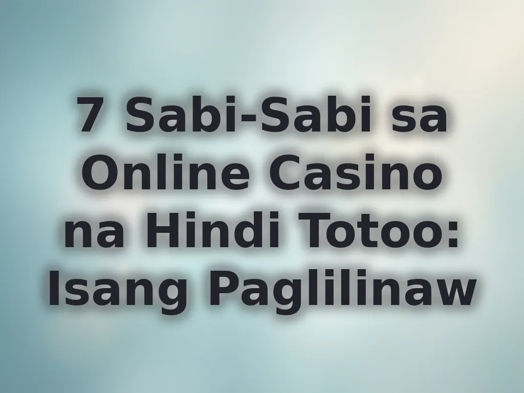 Betting Myths Debunked